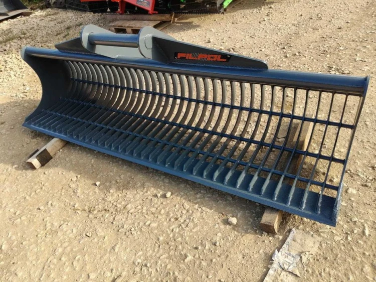 Łyżka przesiewowa ażurowa do koparki